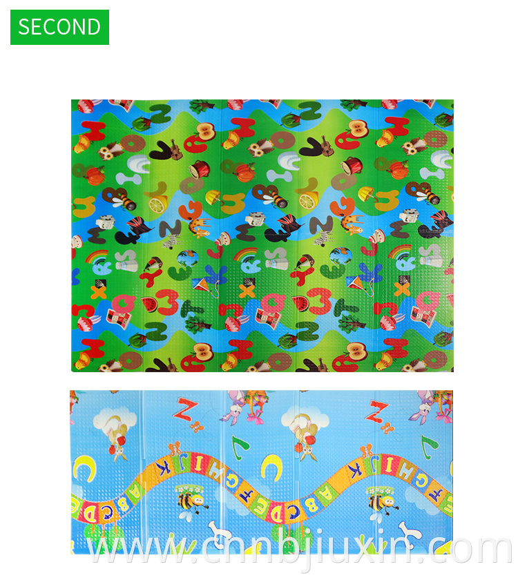 crawling floor carpet foldable non toxic xpe foam baby play mat animal 1cm